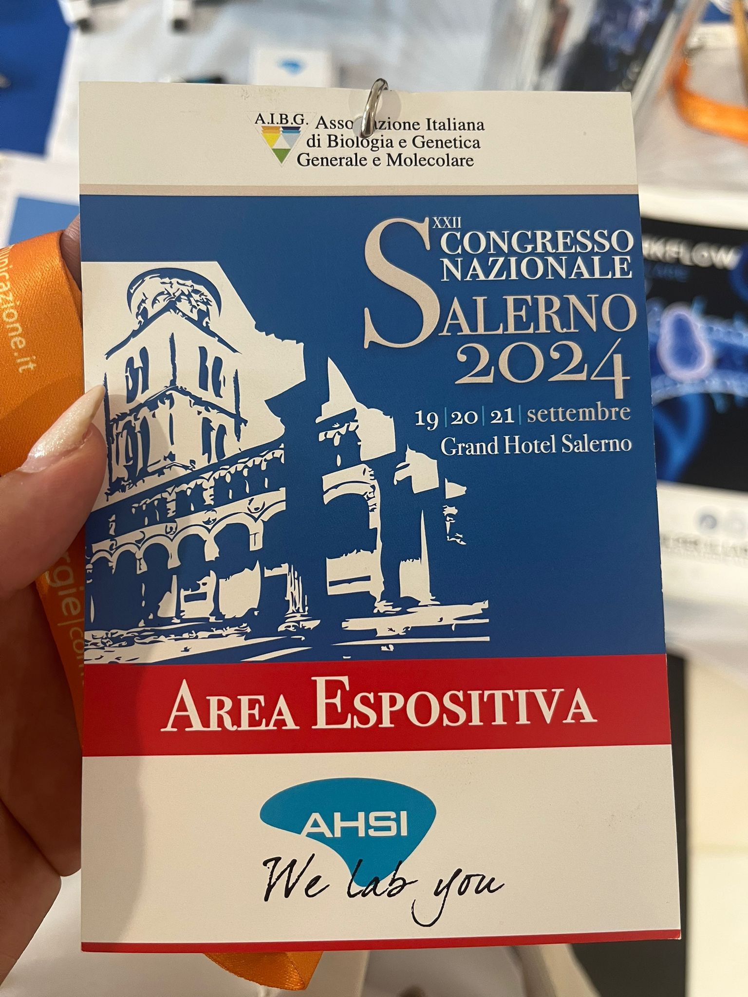 AHSI sponsor al XXII Congresso Nazionale A.I.B.G. Salerno 2024